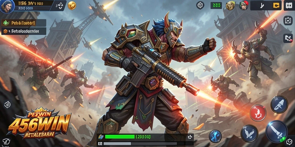 Tampilan menakjubkan dari gameplay aksi 456WIN.