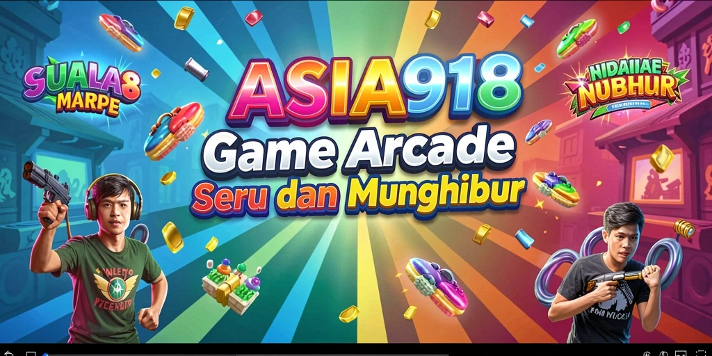 Tampilan seru gameplay ASIA918 dengan aksi arcade yang cepat.