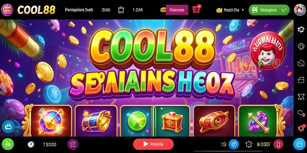 Tampilan gameplay seru dari COCOL88 yang menggugah semangat bermain Slot.