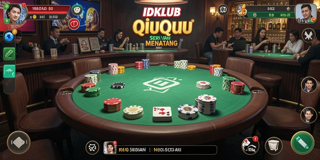 Tampilan gameplay QiuQiu yang menarik dan dinamis.