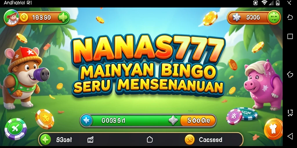 Screenshot gameplay NANAS777 menunjukkan keseruan permainan Bingo.