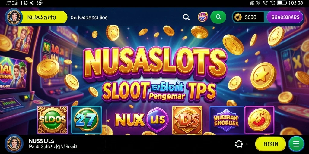 Gameplay NUSASLOTS yang mendebarkan dan penuh warna.