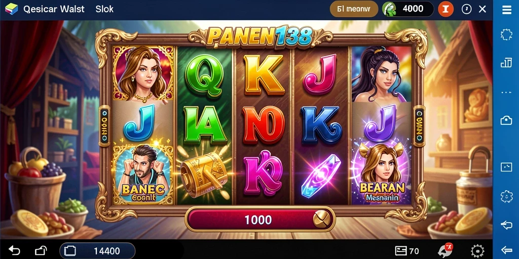 Tampilan gameplay menarik dari PANEN138 dengan slot yang beragam.