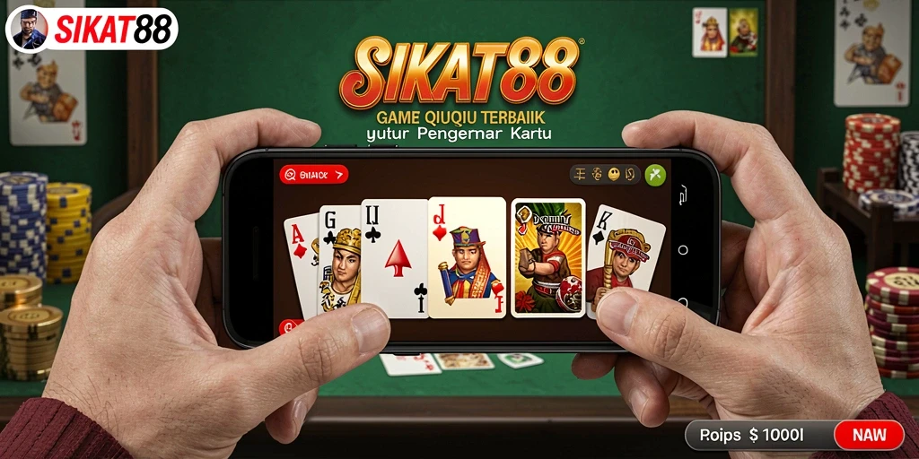 Gameplay seru SIKAT88 yang penuh strategi QiuQiu.
