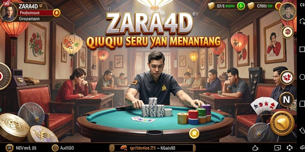 Gameplay QiuQiu yang menarik dan kompetitif.